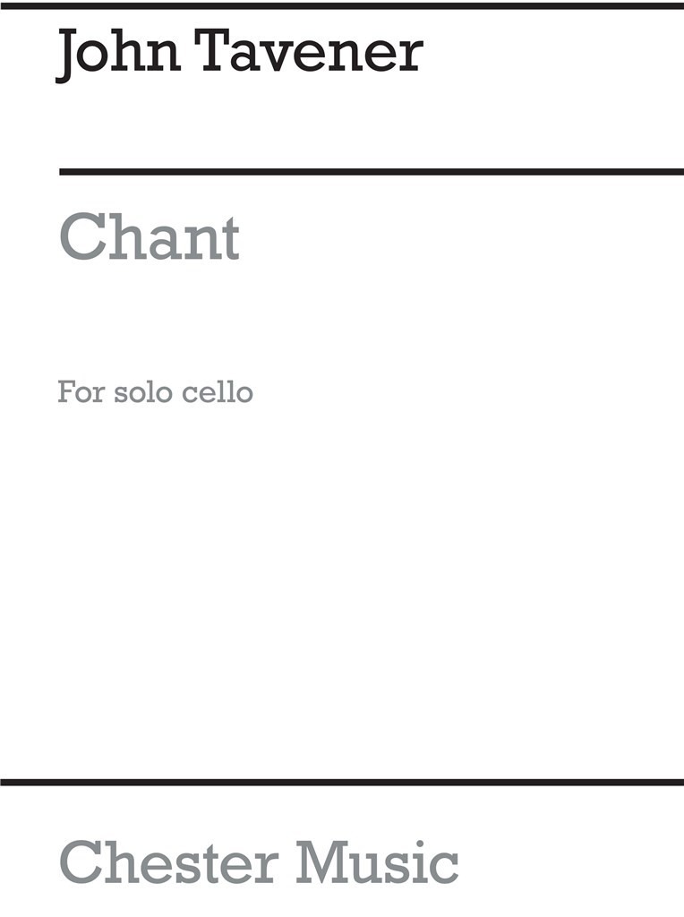 Chant For Cello